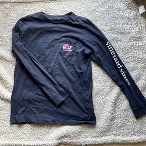Blue long sleeve vineyard vines
